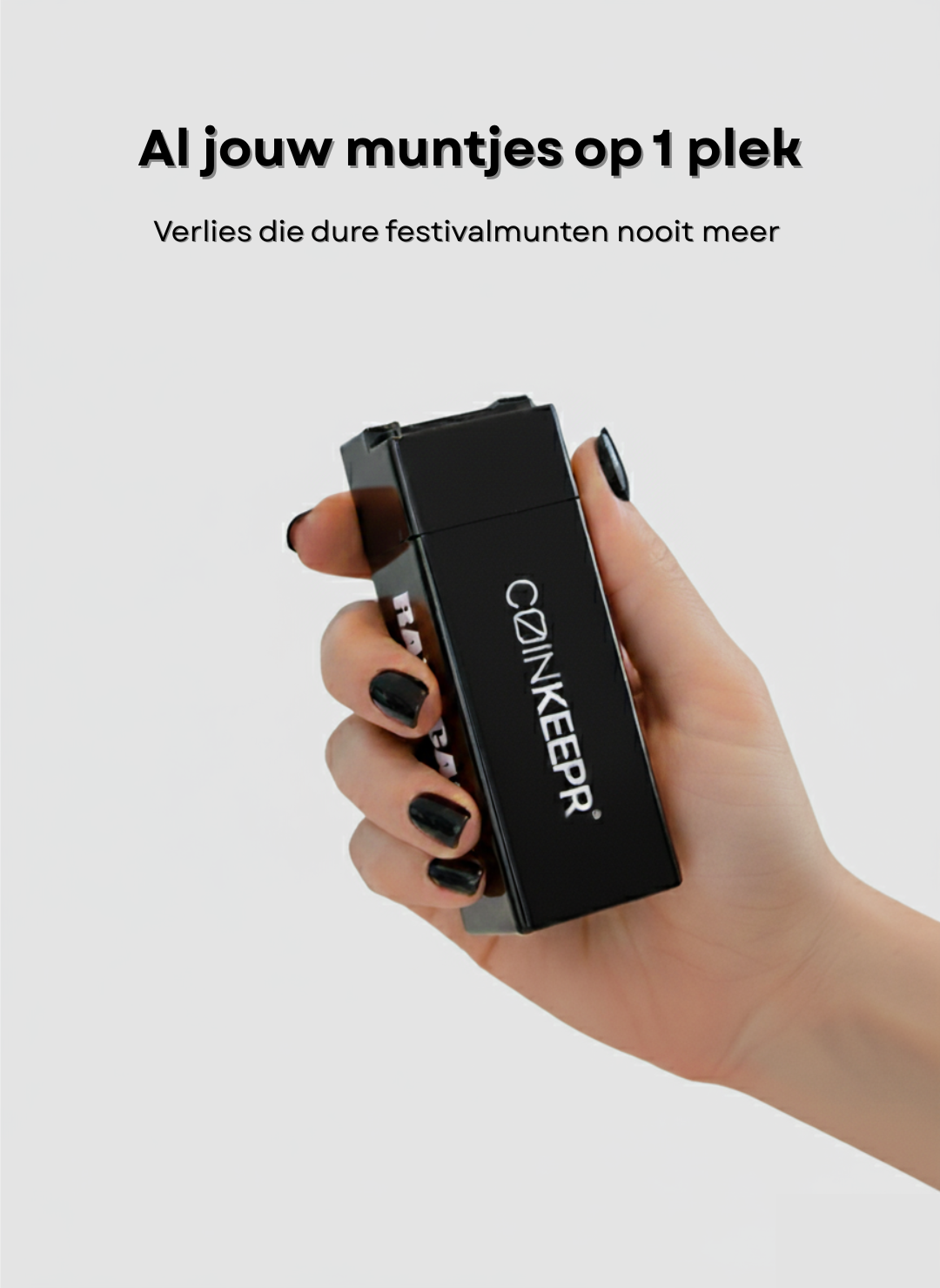 De compacte munthouder speciaal voor al je festivalmunten en tokens, een onmisbare gadget voor techno- en dance-evenementen.